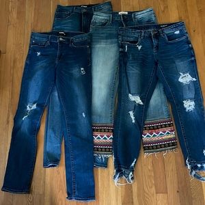 🔥Bundle of 4 Pairs of Jeans - BlankNYC, Express, Driftwood